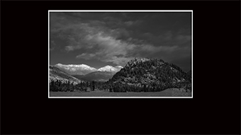 The Richard Philip Soltice Gallery - Morning Light on Rossland Mountains from Paterson