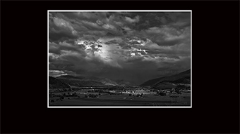 The Richard Philip Soltice Gallery - Grand Forks and Approachiing Storm