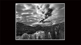 The Richard Philip Soltice Gallery - Parting Clouds over Kootenay River