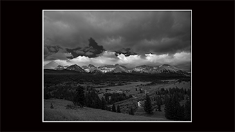 The Richard Philip Soltice Gallery - Rocky Mountain from Coleman, Alta