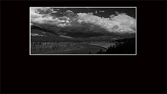 The Richard Philip Soltice Gallery -Storm over Rocky Mountains at Kootenay River